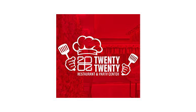 TWENTY TWENTY RESTAURANT & PARTY CENTER logo